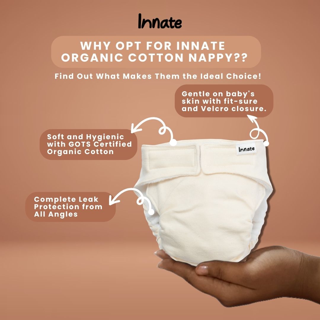 Organic Cotton Nappy